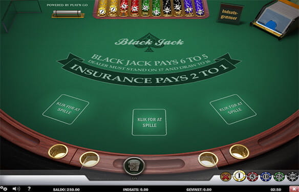 play single deck blackjack online free